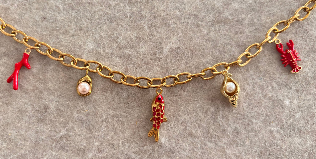 🐚Collier océan🐠
