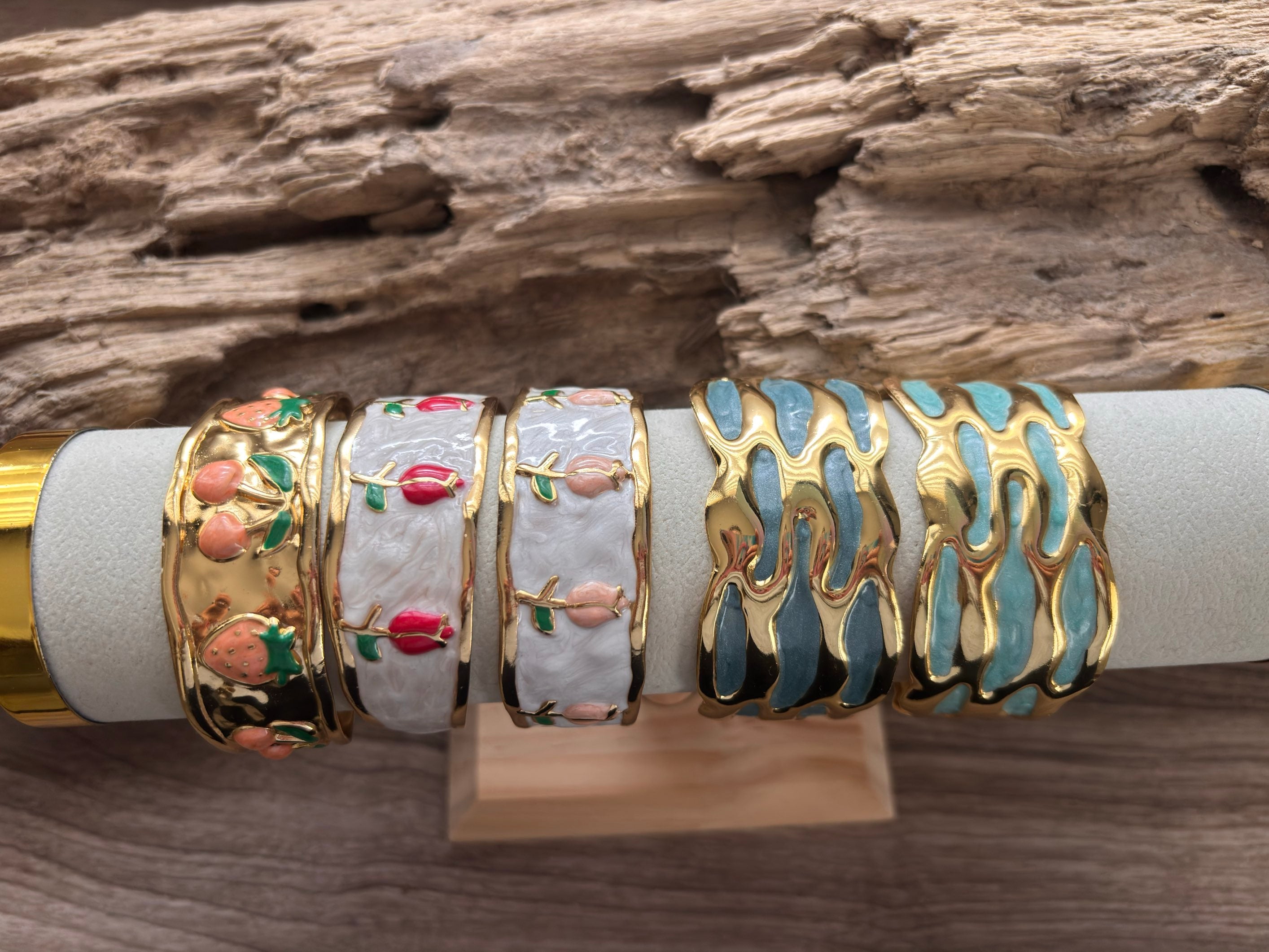 Bracelet manchette au choix