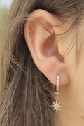 ⭐️ boucle d’oreille étoile strass⭐️