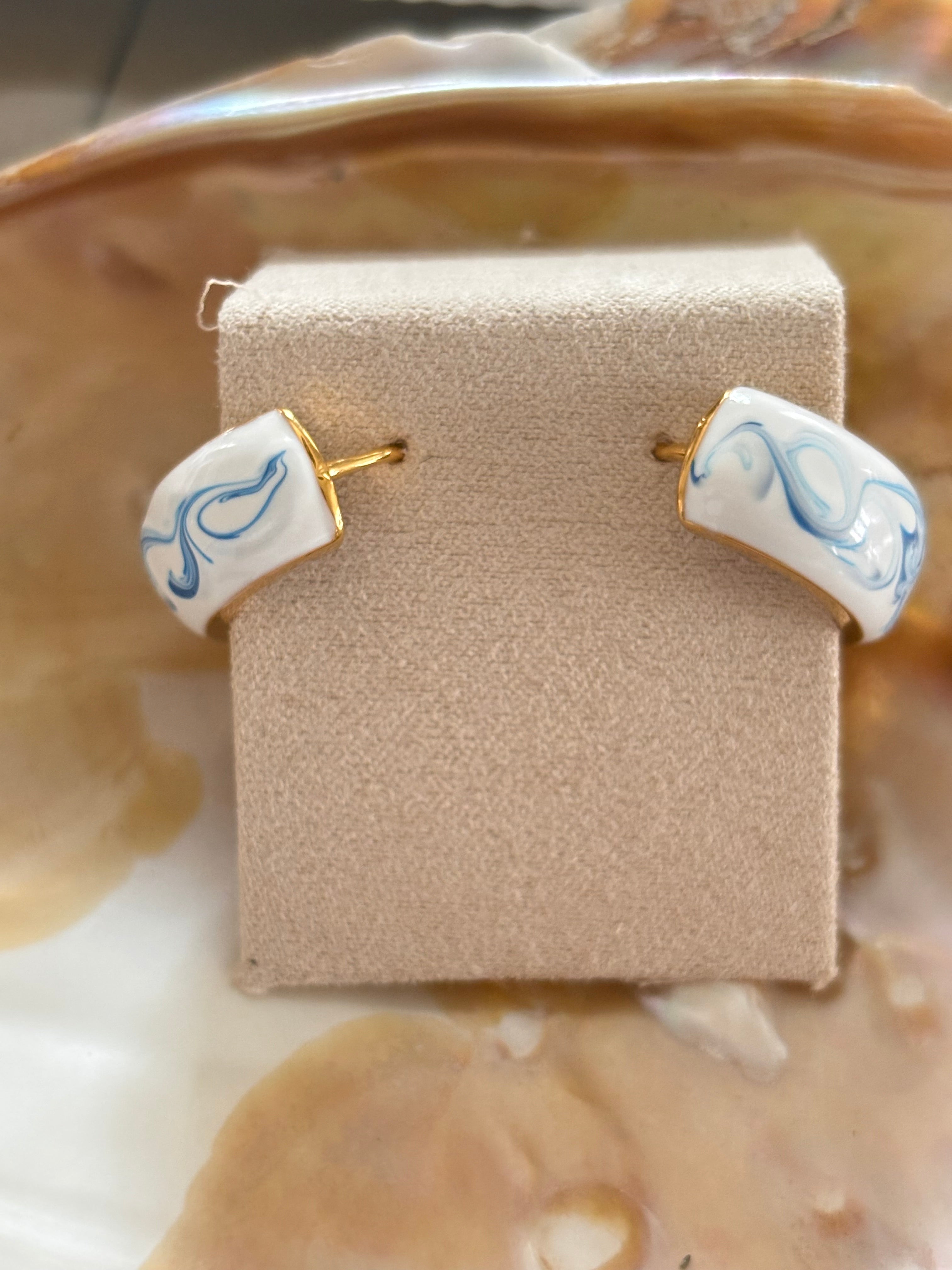 🌊Boucle d’oreille NEREA🌊