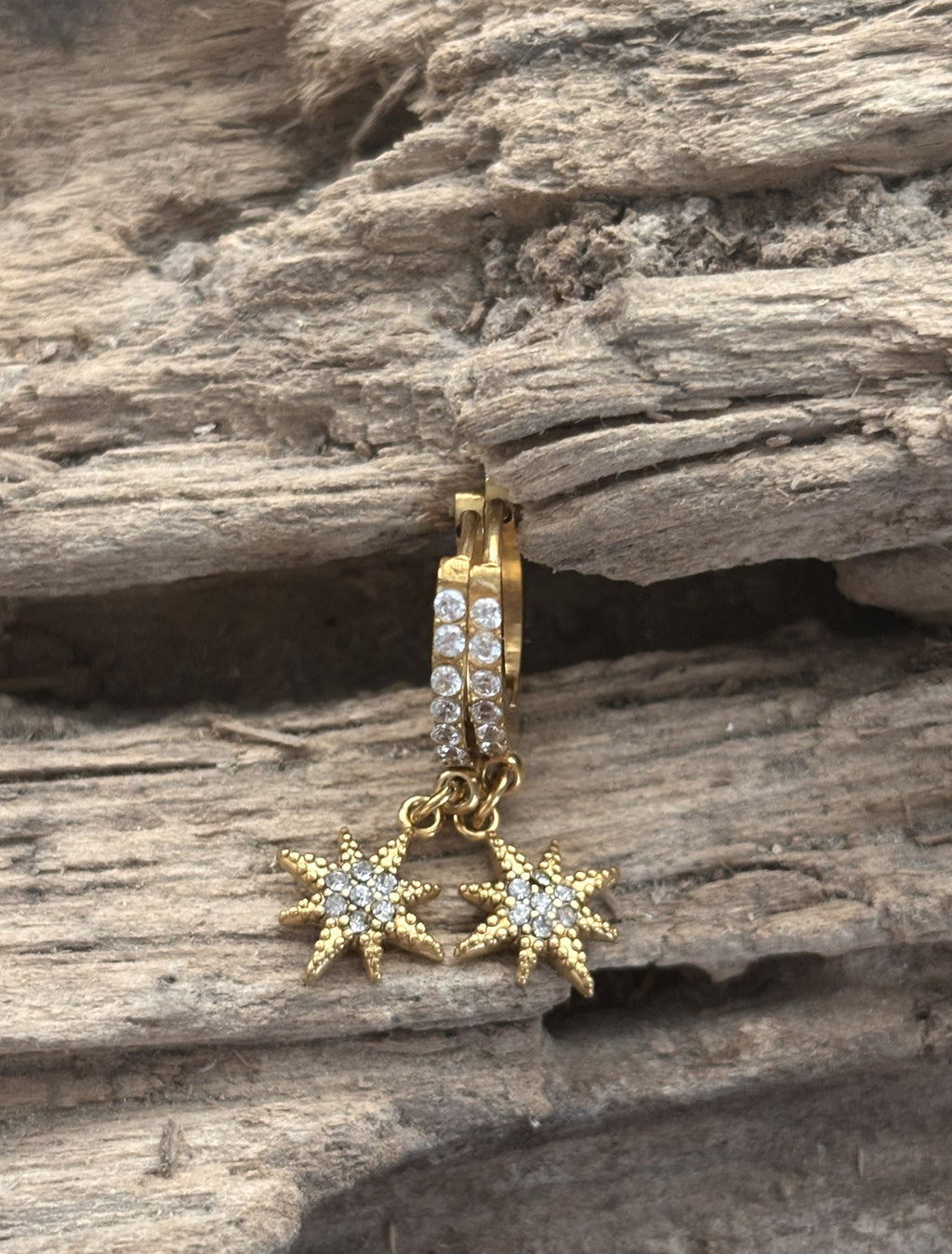 ⭐️ boucle d’oreille étoile strass⭐️