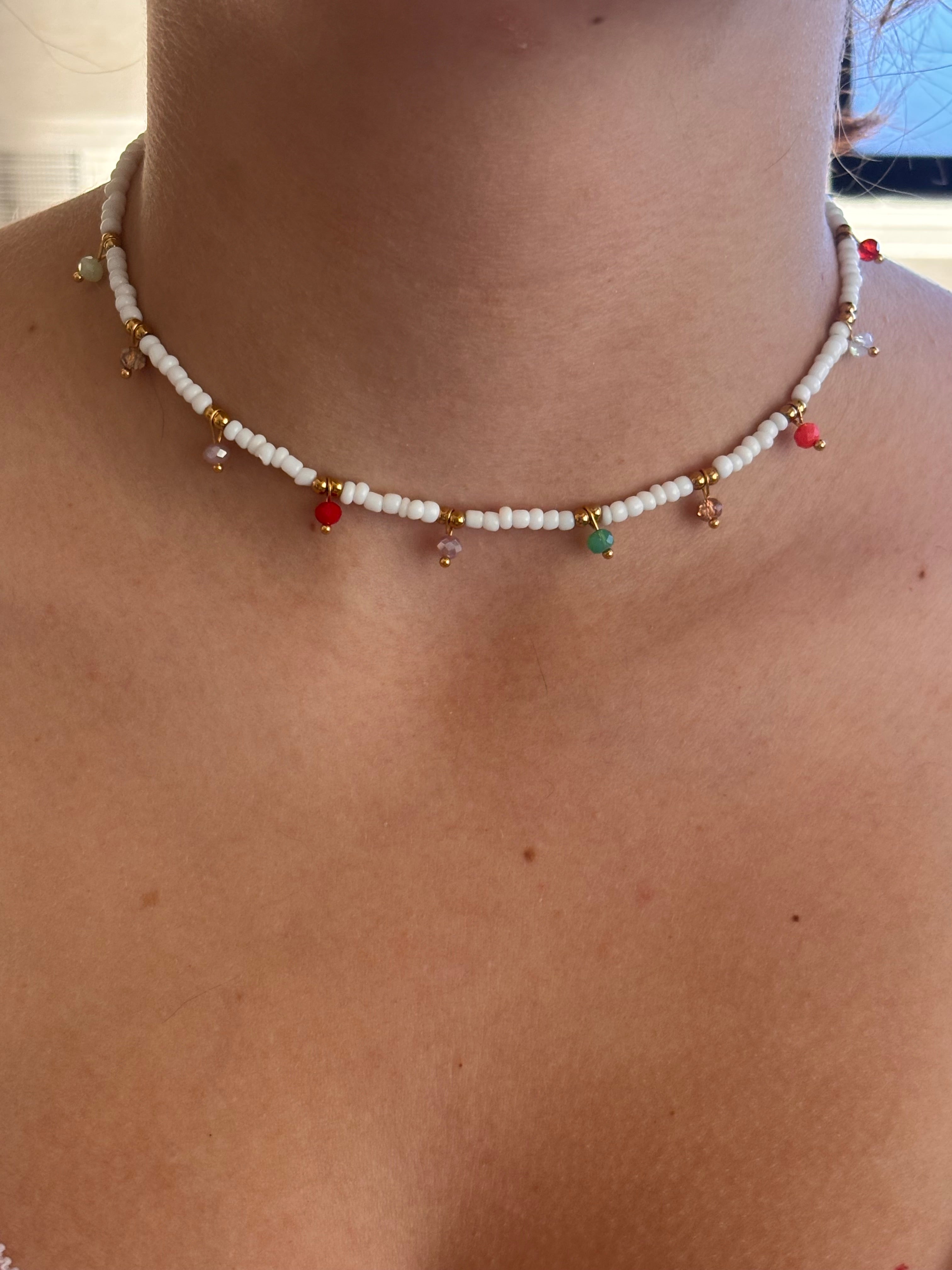 Collier perlé