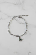 💚Bracelet avec cœur🩵
