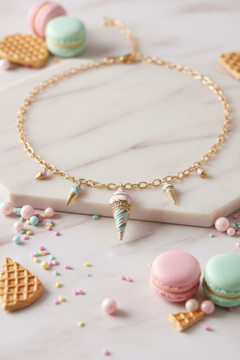 🍦 Collier glace 🍦
