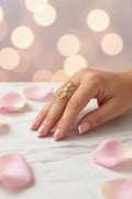 🌸 Bague fleur ajourée 🌸
