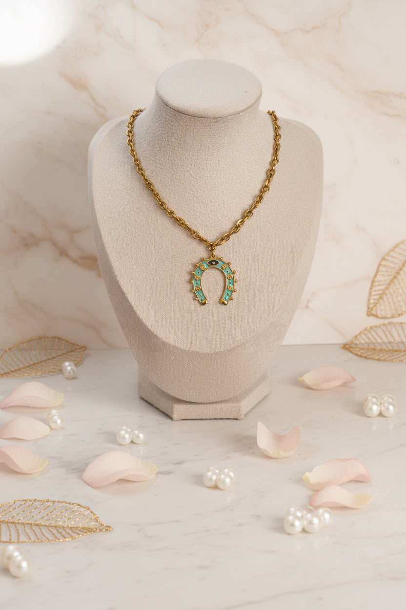 Collier thème cheval