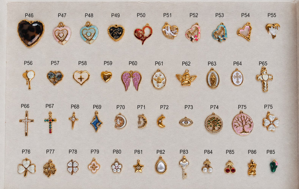 ✨Pendentifs Charms en Acier ✨
