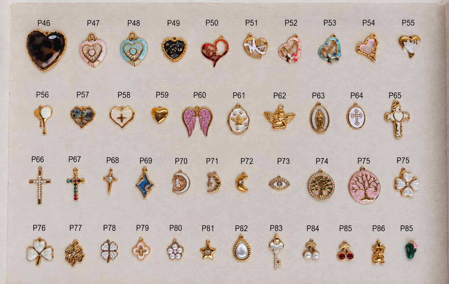 ✨Pendentifs Charms en Acier ✨
