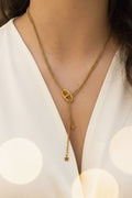 Collier Maille Marine étoiles pendantes