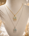 Collier nuages gouttes de pluies