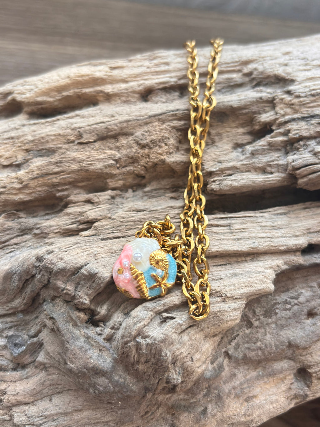 🐚collier coquillage 🐚