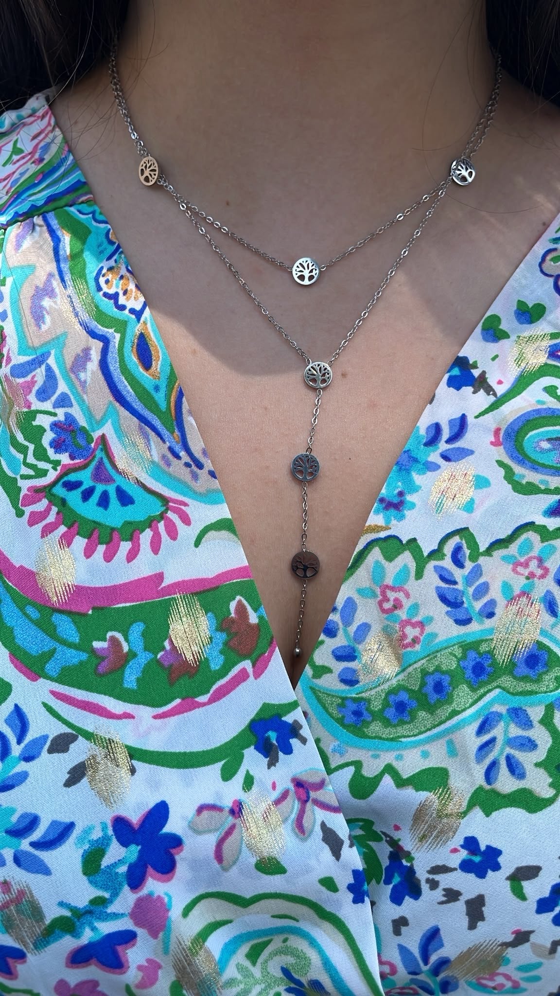 Collier Arbre de Vie en Acier Inoxydable – Élégance et Symbolique au Quotidien