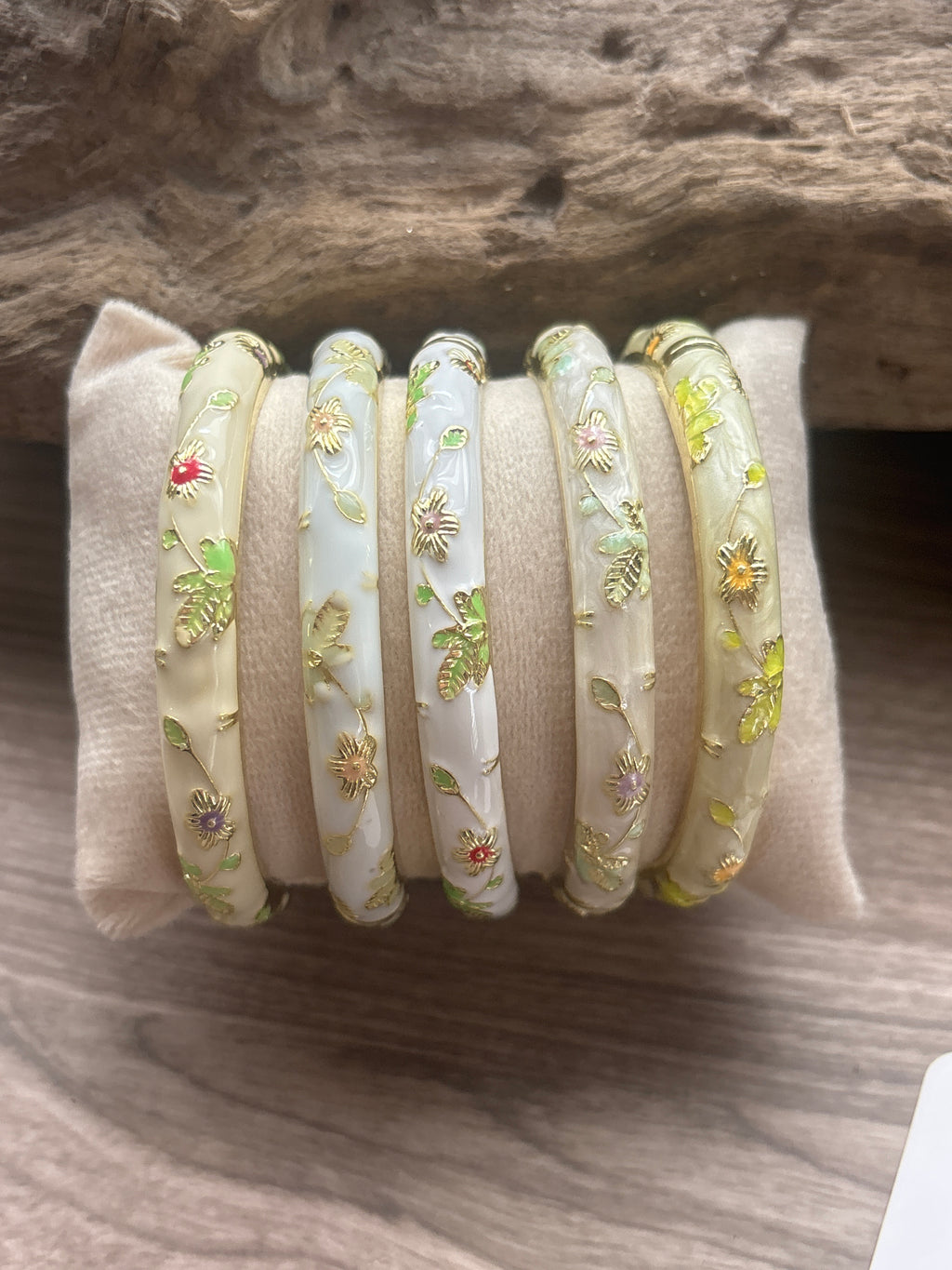 🌸 Joncs Thaïlandais Émaillés Fleuris 🌸