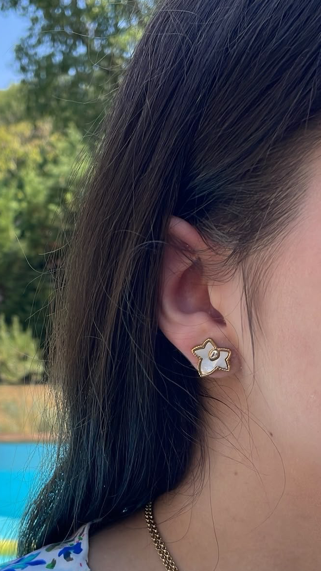 🍁Boucle d’oreille forme feuille 🍁