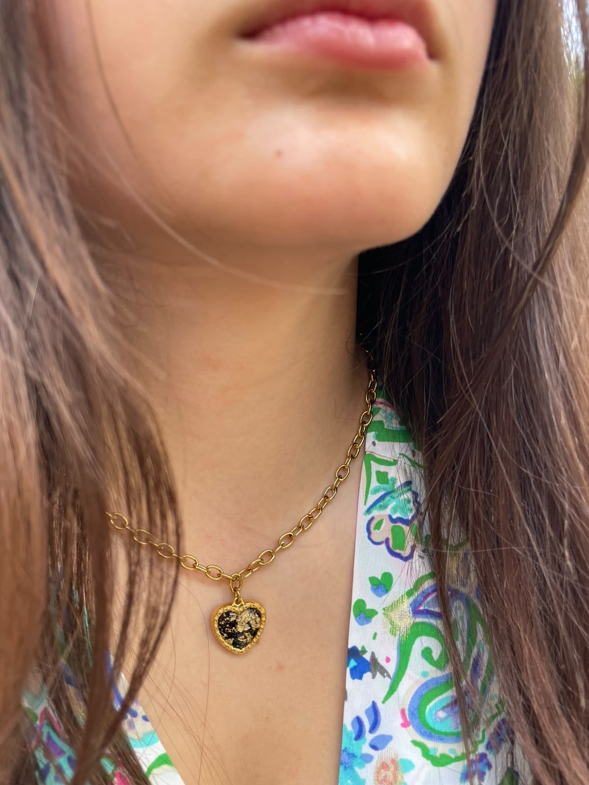 💕Collier avec cœur 💕