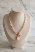 Collier Aura rose