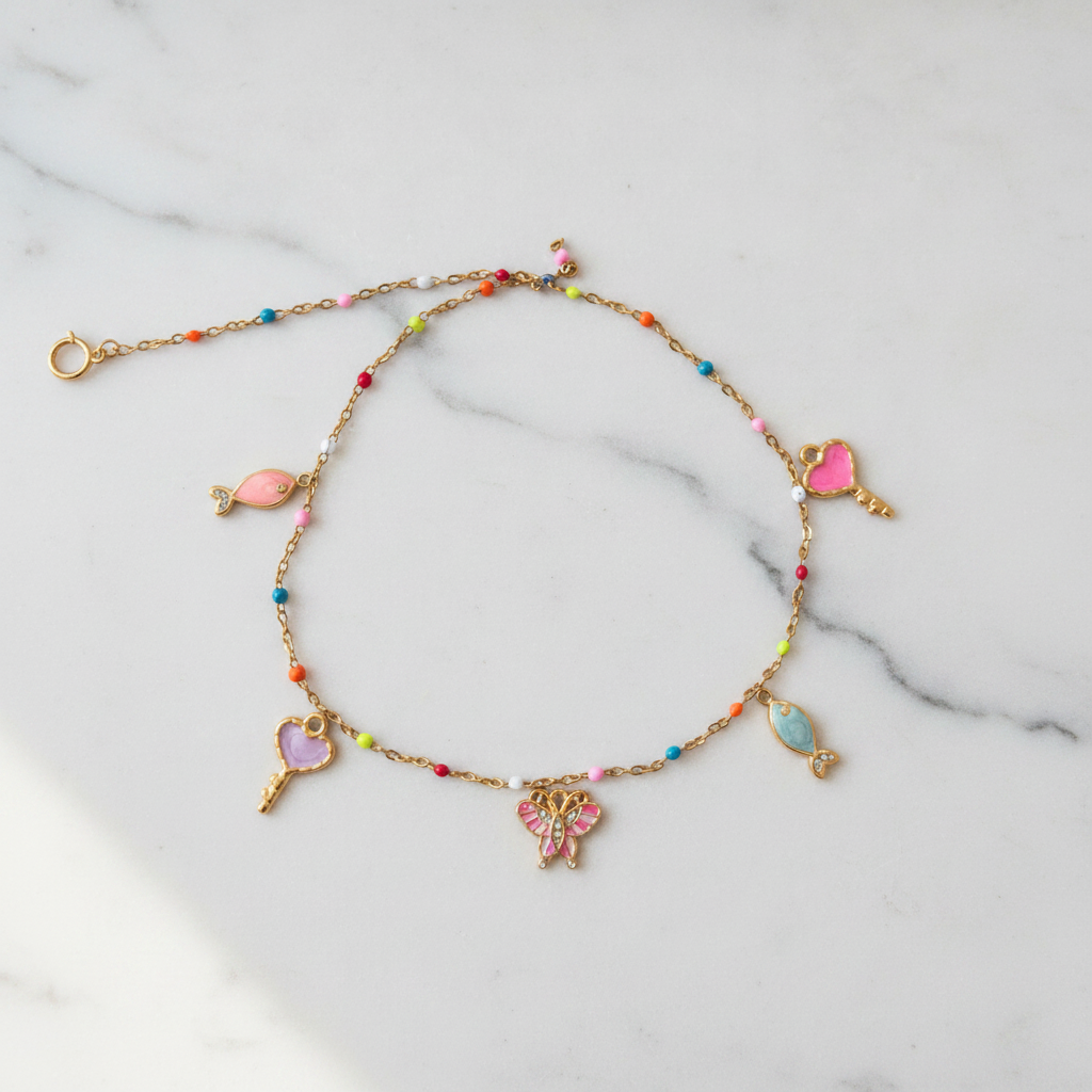 🦋Bracelet ou Chevillère 🐡