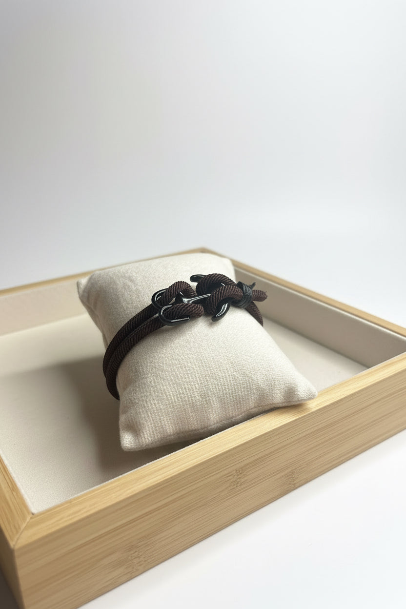 ⚓️ Bracelet ancre et noeud marin 🪢