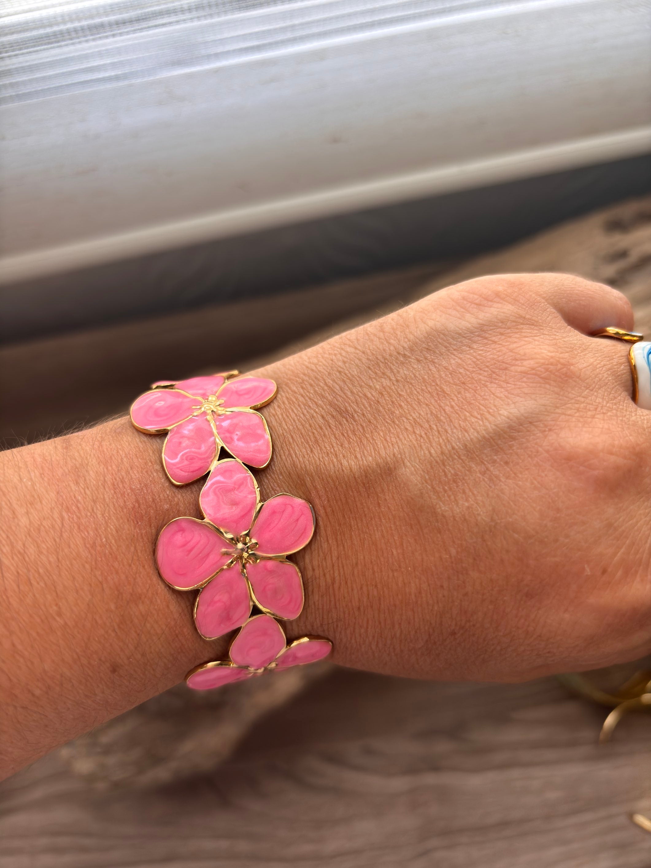 🌺Manchette floral 🌺
