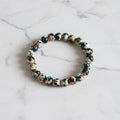 Bracelet en pierre de Jaspe Dalmatien