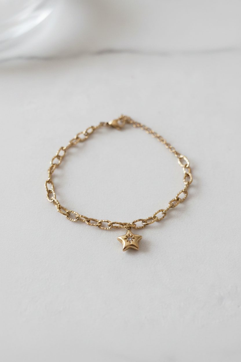 💛Bracelet cœur /étoile ou lune 🌙