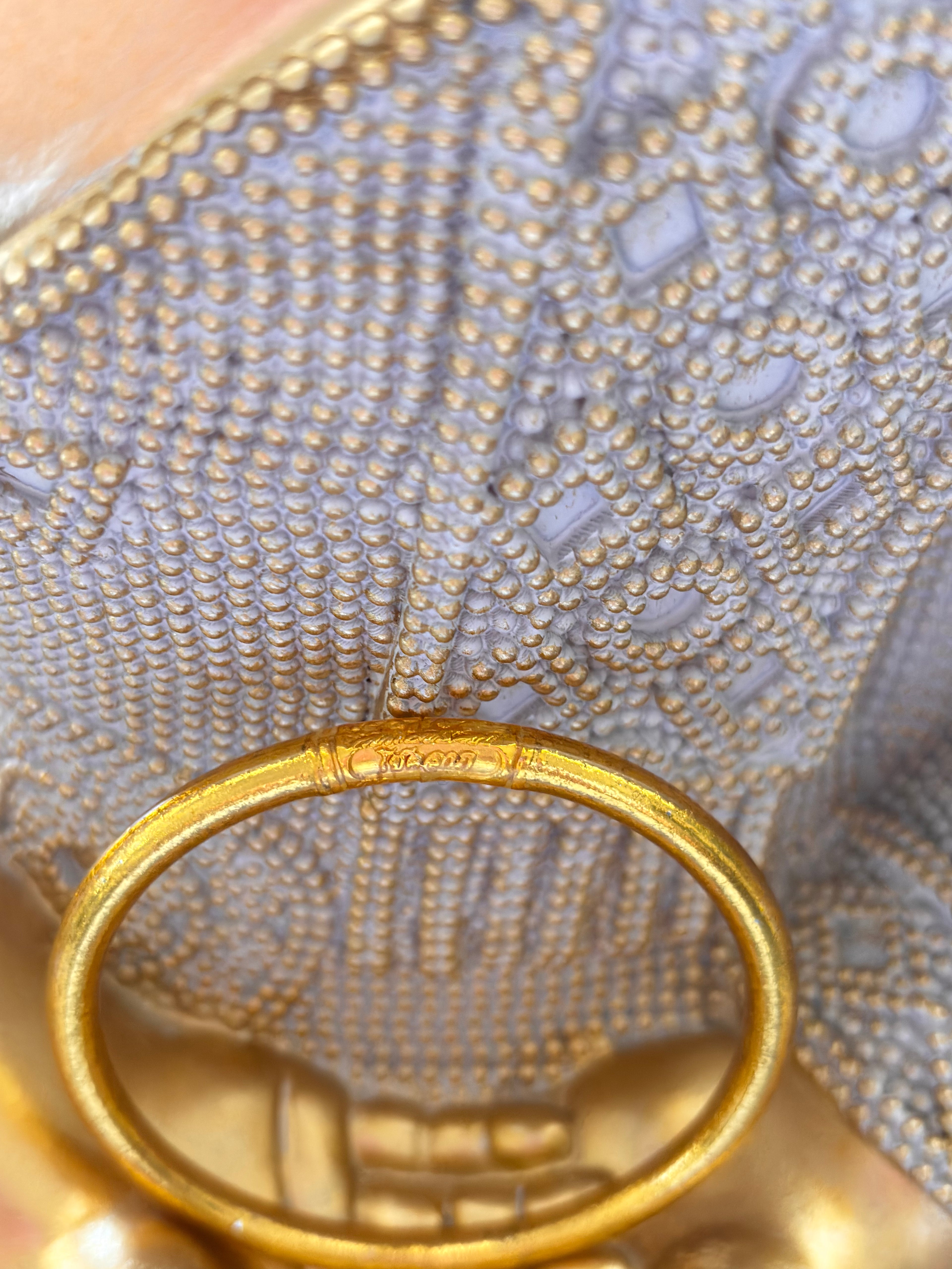 Jonc Kumlaï gold mantra bouddhiste