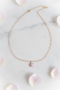 ⭐️ Chaîne perlée étoile  rose 🌟