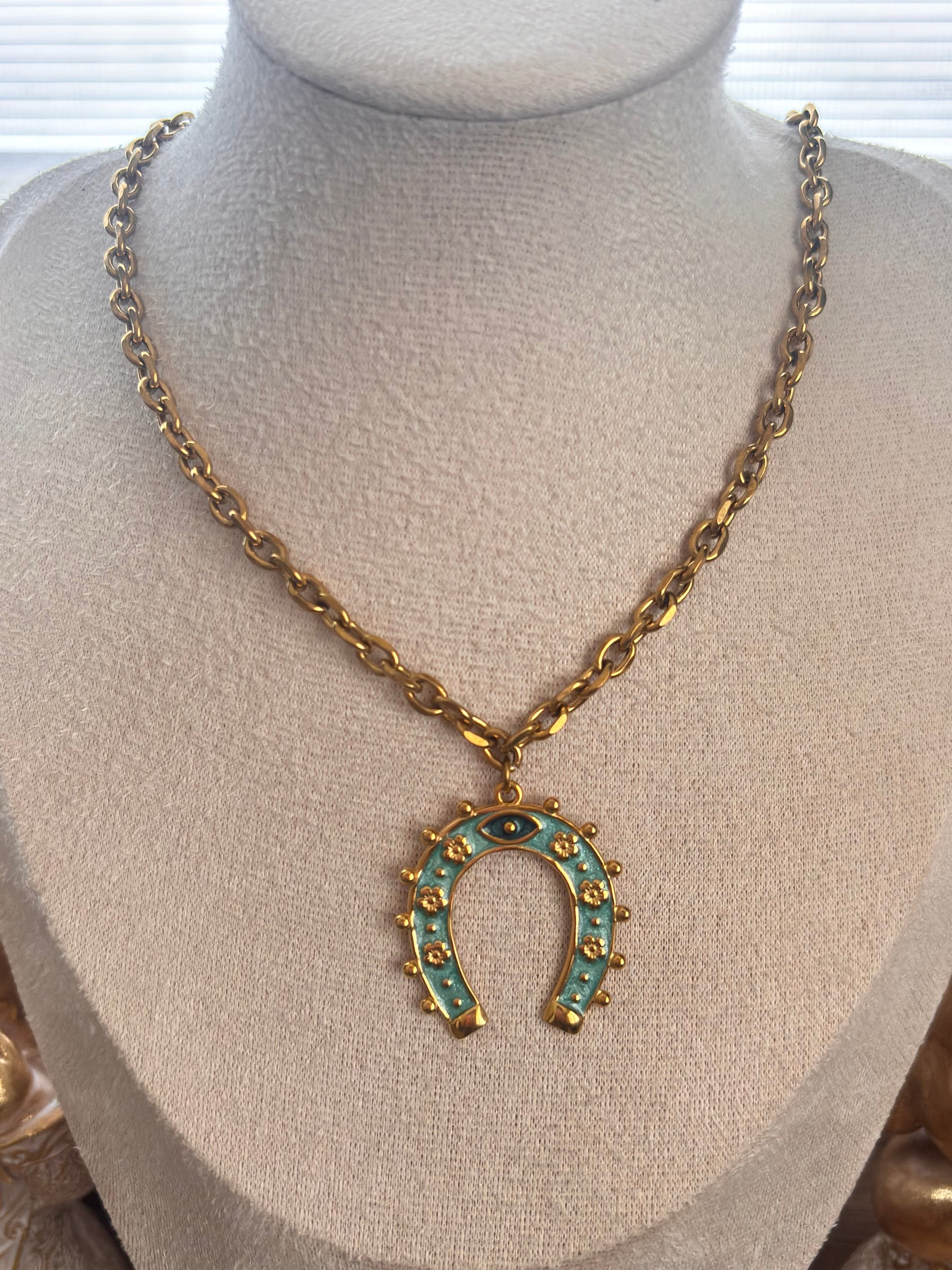 🧲Collier fer à cheval 🐎