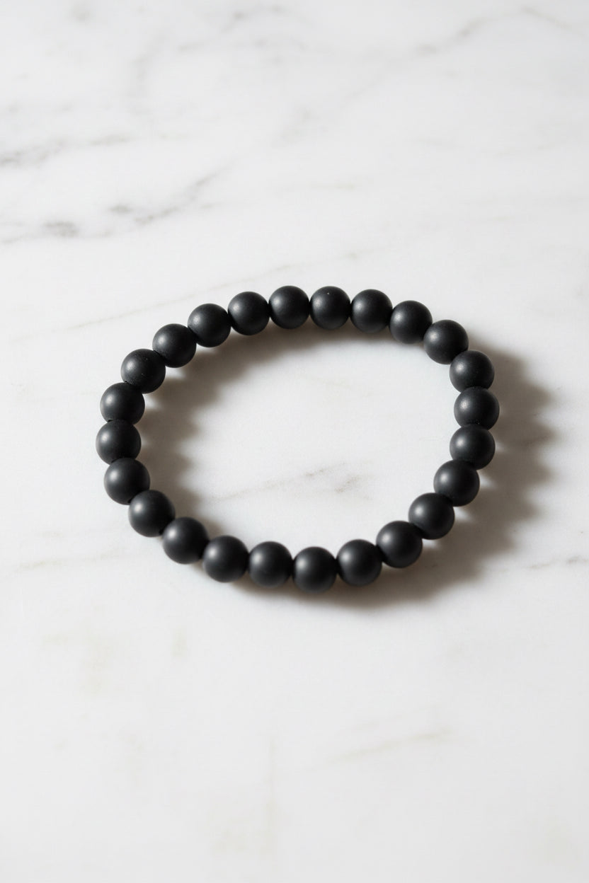 Bracelet pierres et perles de bois