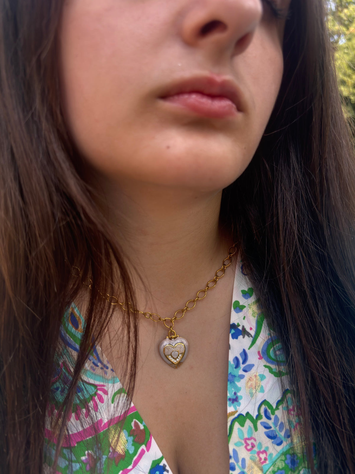 💕Collier avec cœur 💕