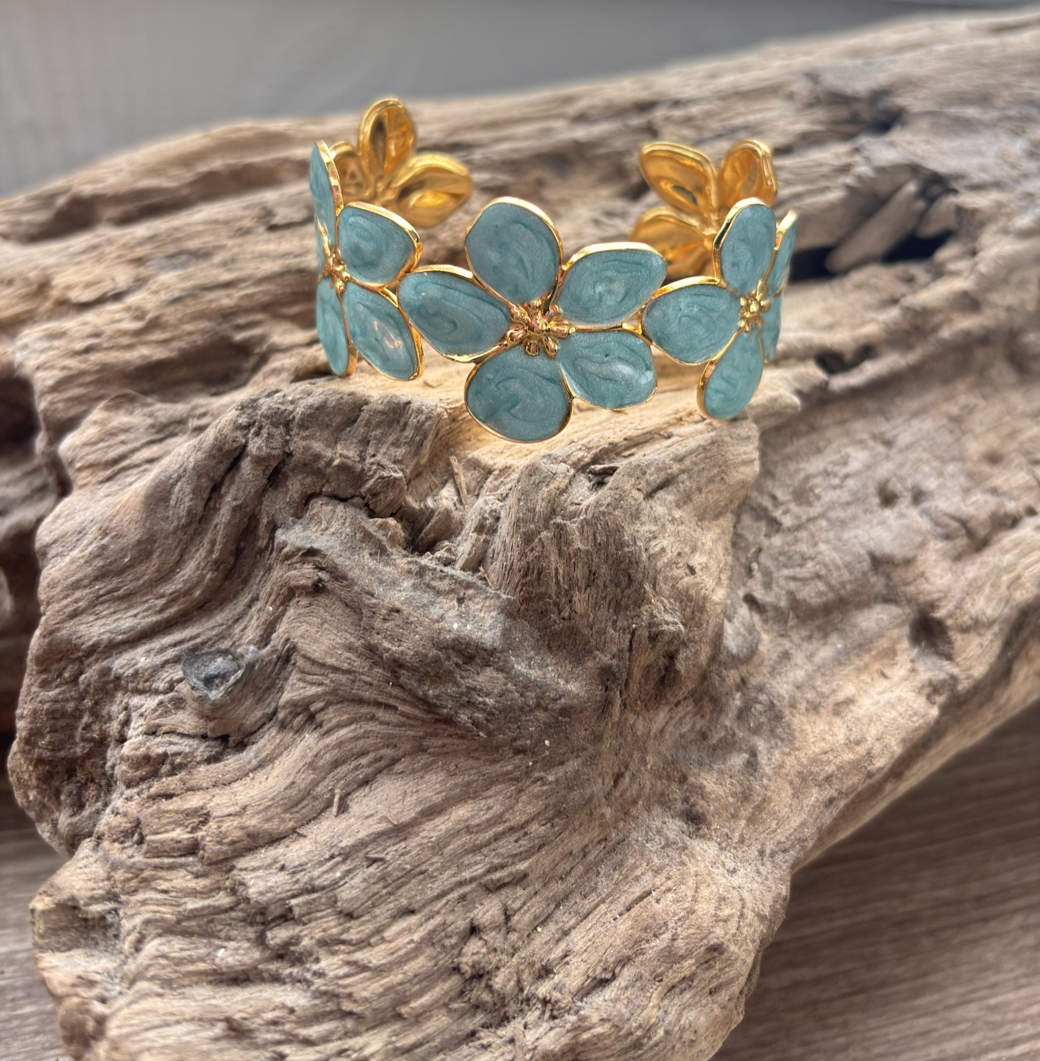 🌺Manchette floral 🌺