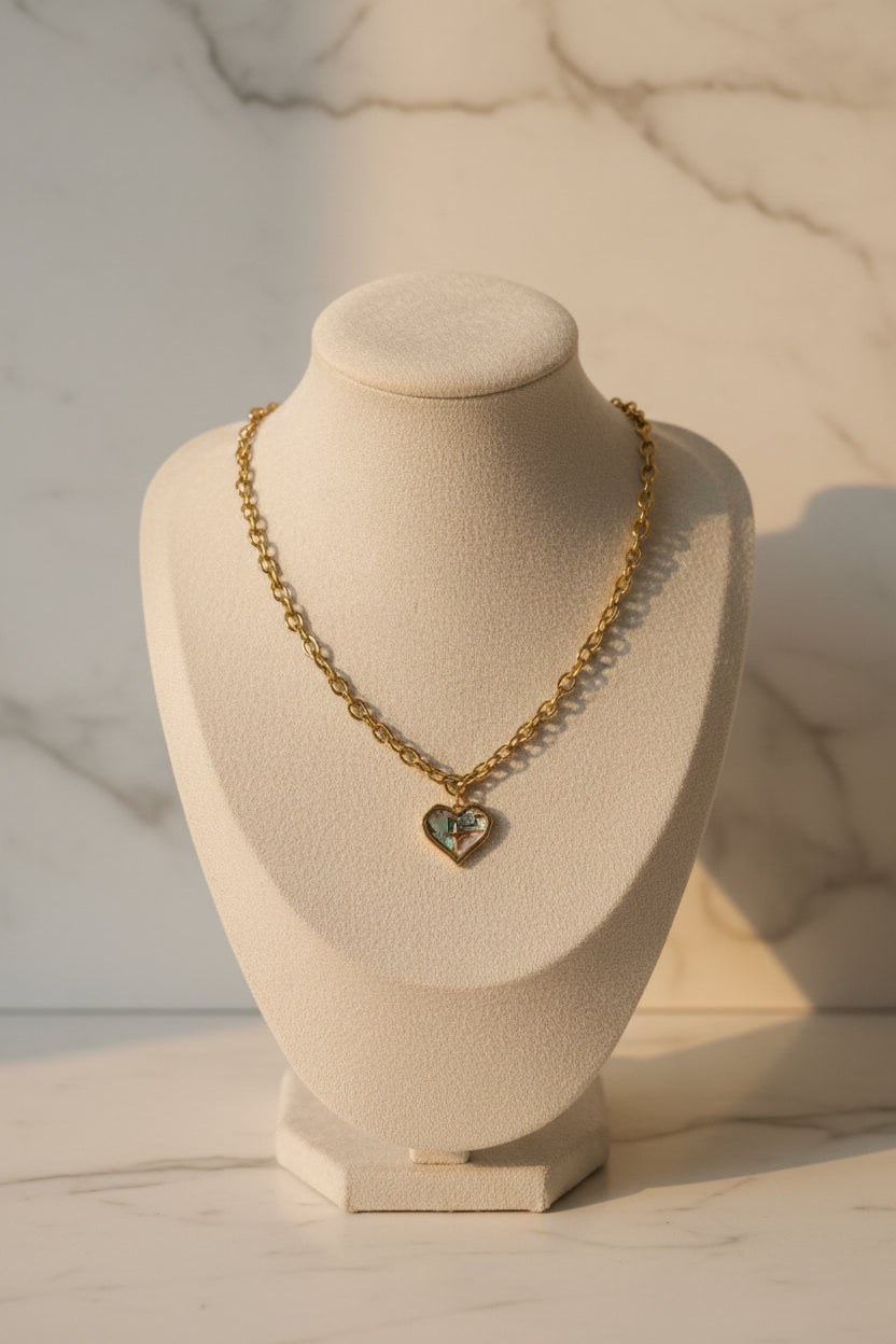 💕Collier avec cœur 💕