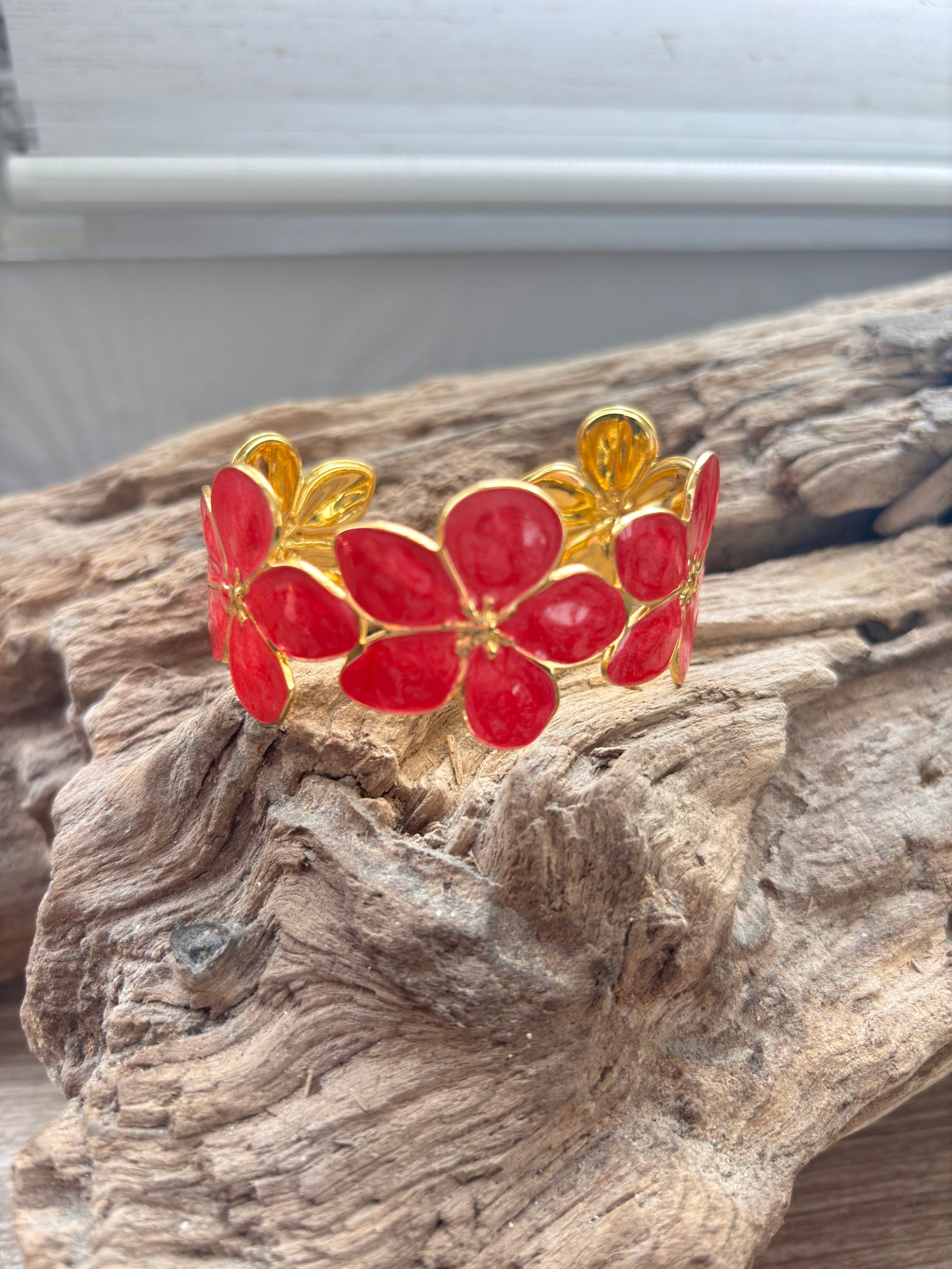 🌺Manchette floral 🌺