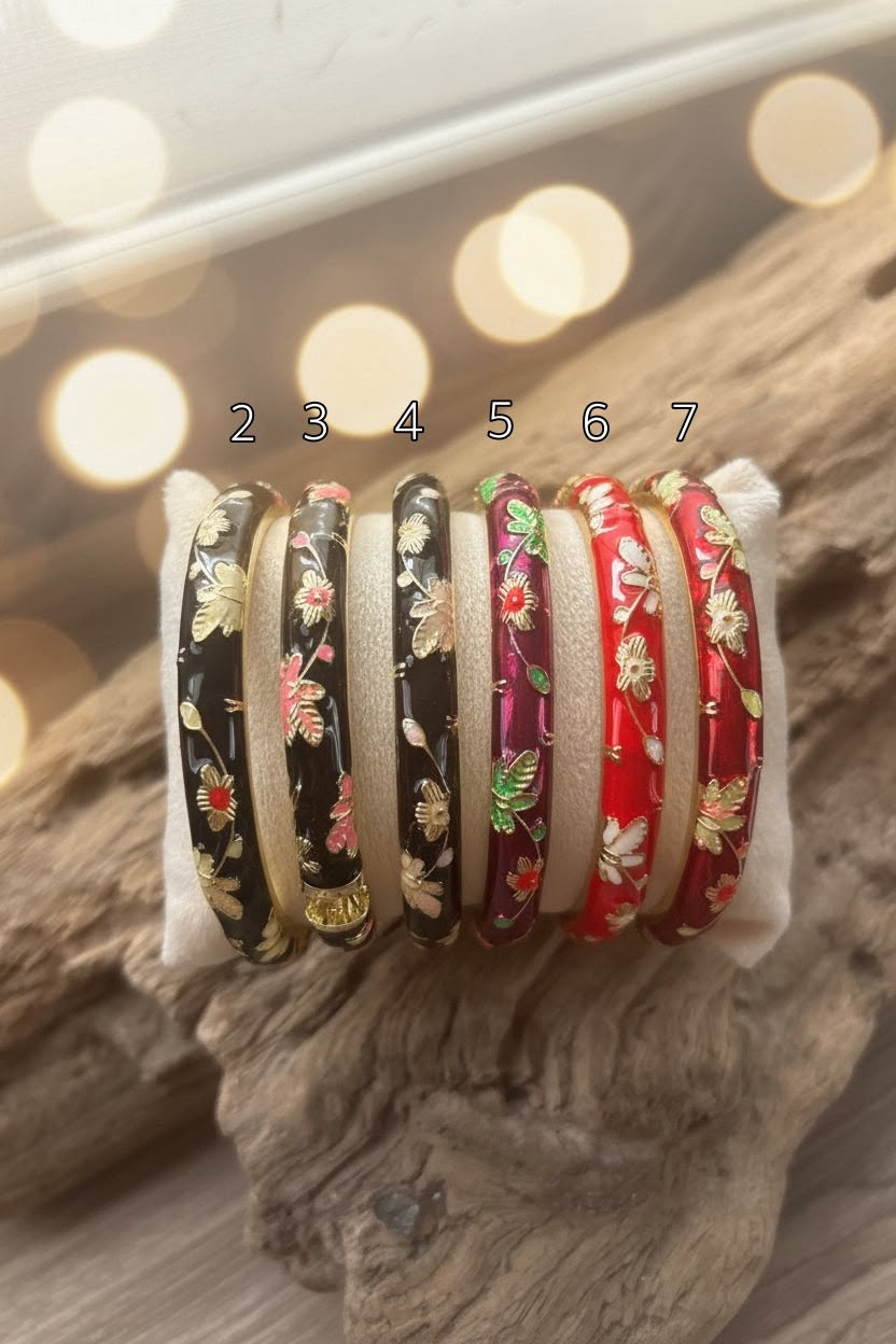 🌸Jonc Thaïlandais Émaillés Fleuriste🌸