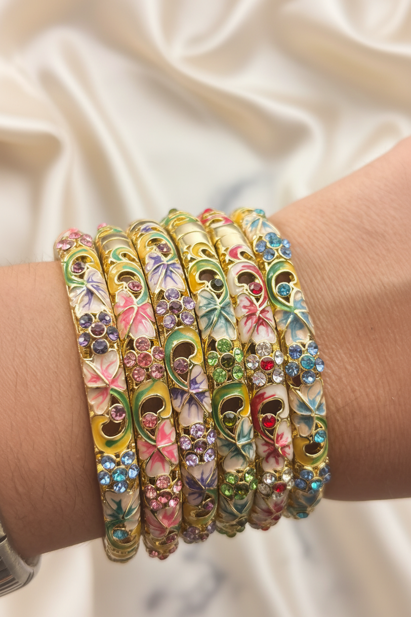 🌺Joncs émaillé cloisonnés 🌺