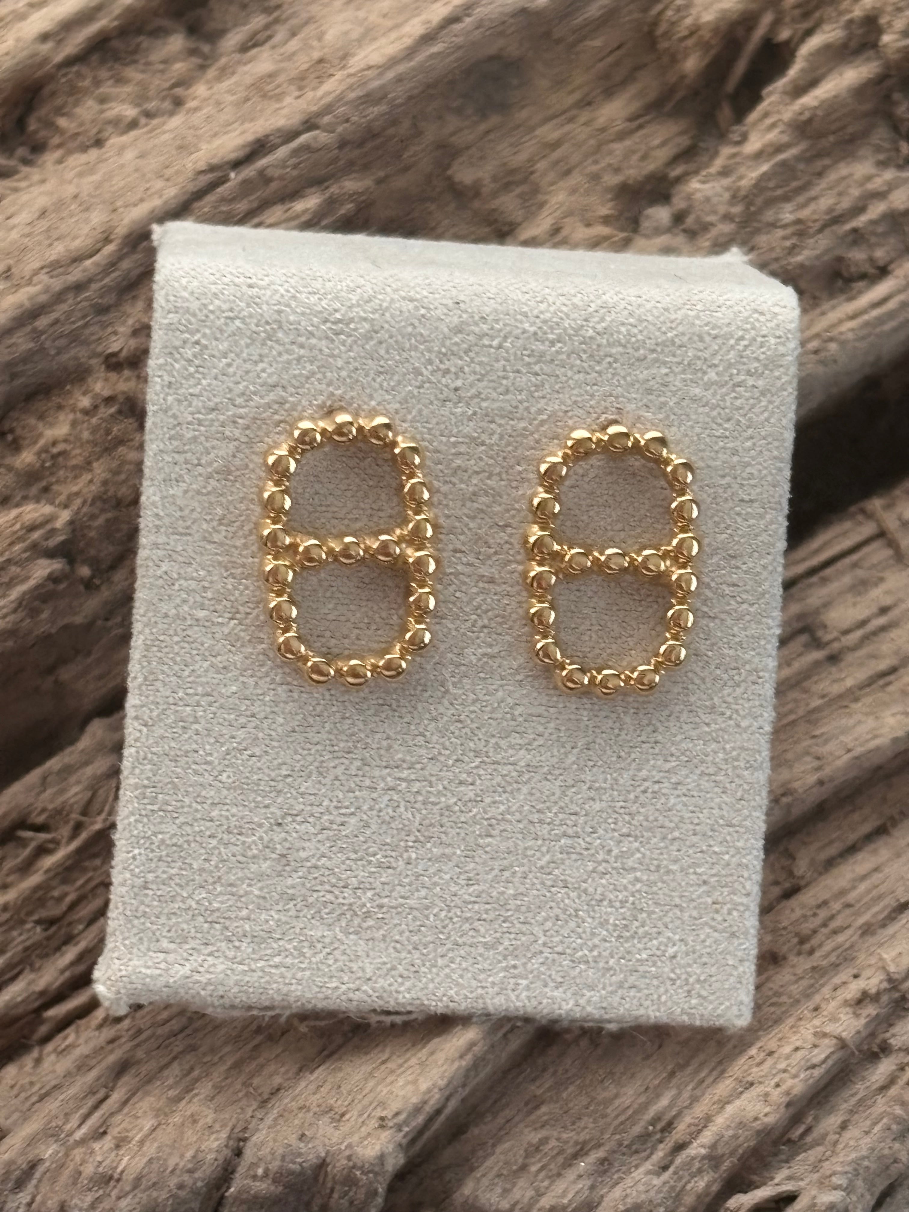 ⚓️Boucle d’oreille Maille Marine ⚓️