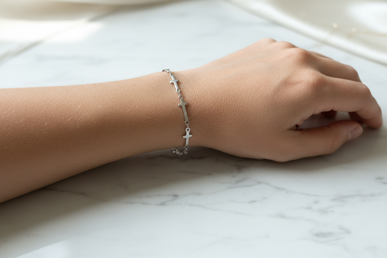✝️Bracelet croix ✝️