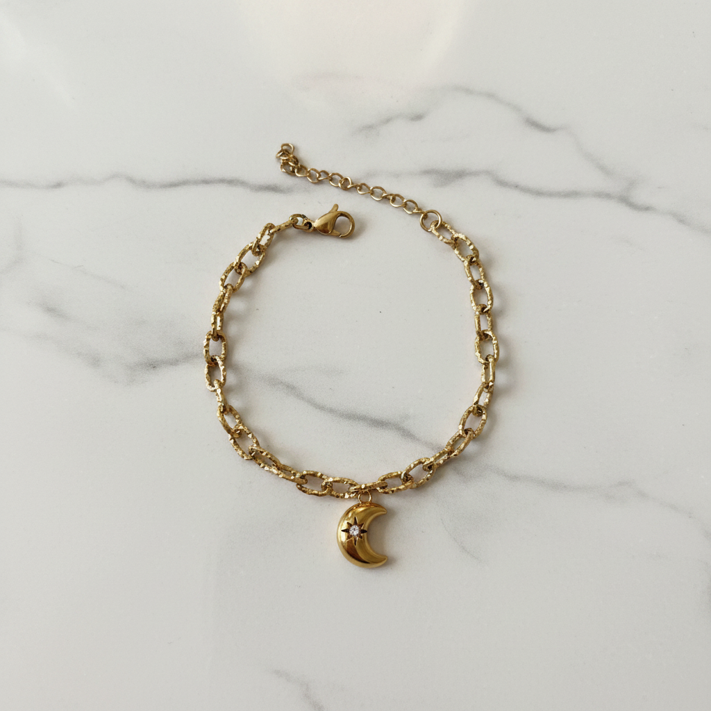 💛Bracelet cœur /étoile ou lune 🌙