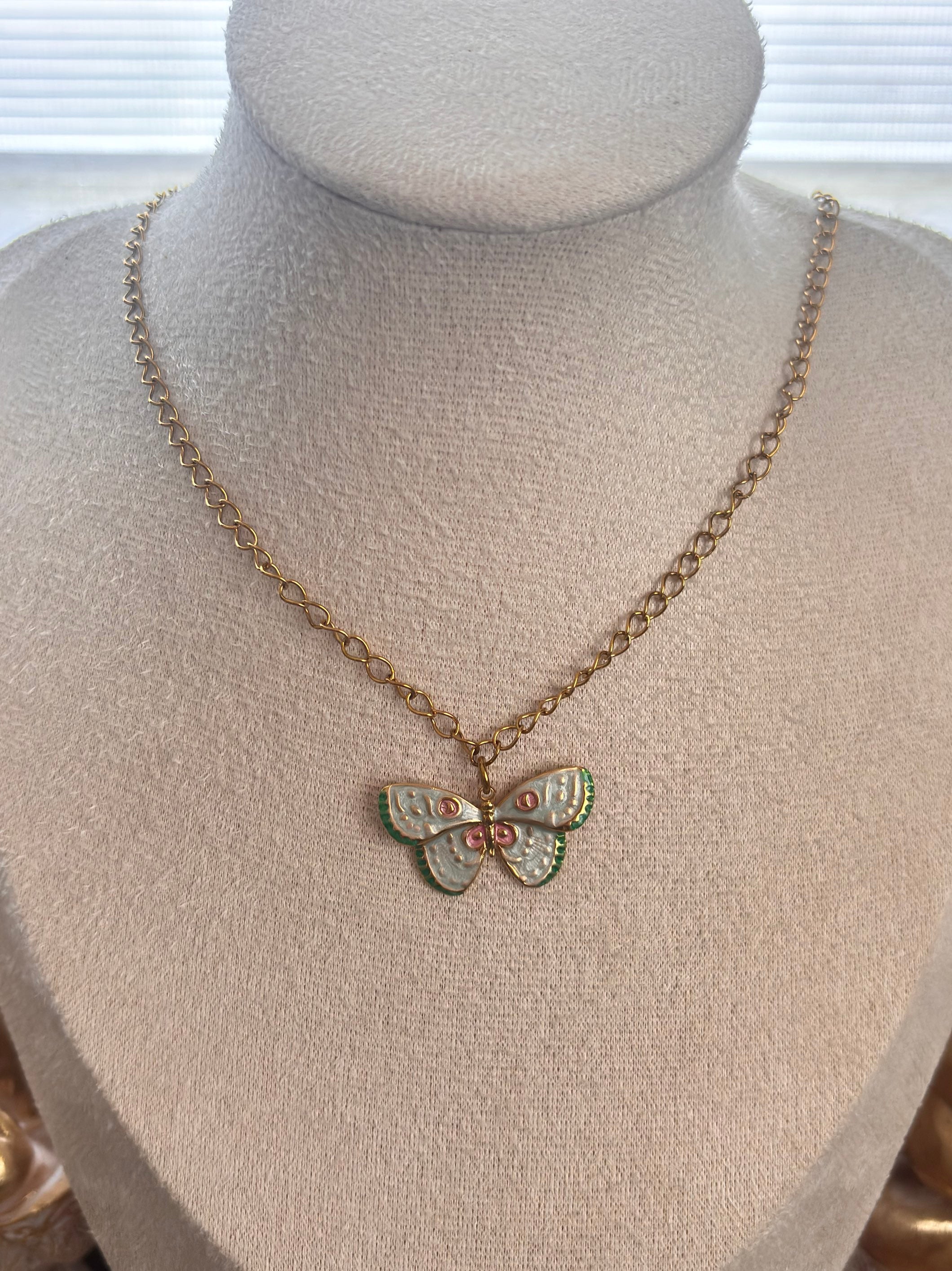 🦋 Collier papillon 🦋