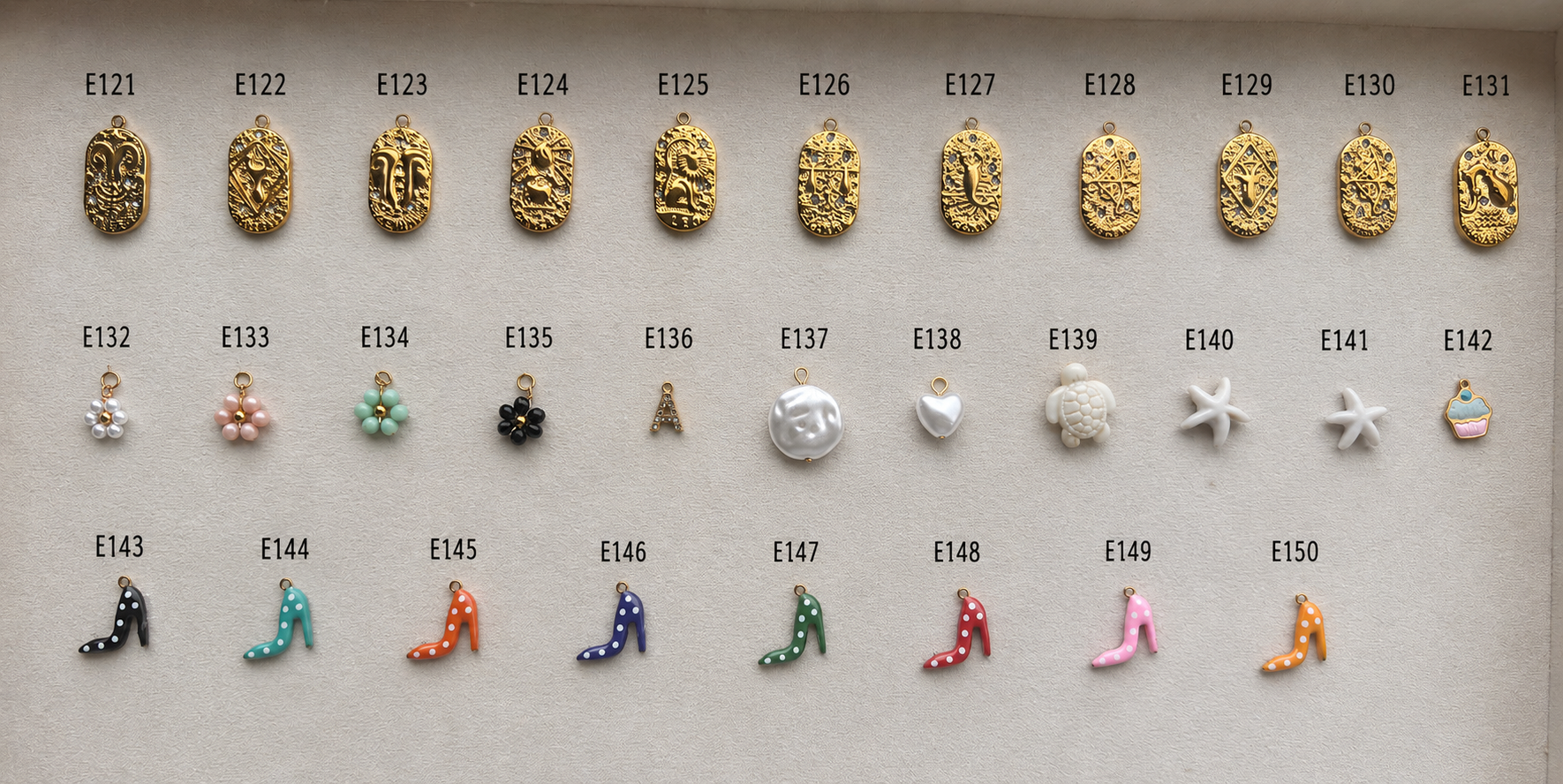 ✨Pendentifs Charms en Acier ✨