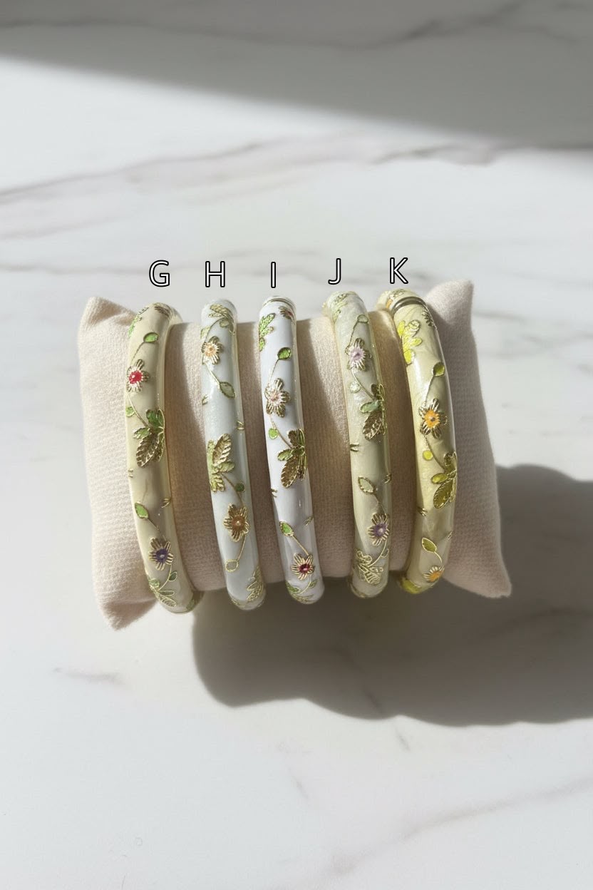 🌸 Joncs Thaïlandais Émaillés Fleuris 🌸