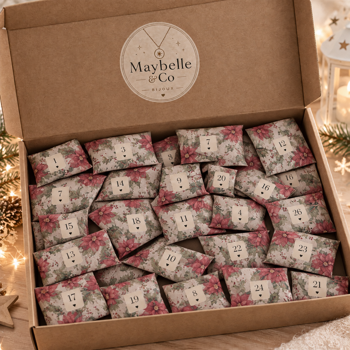 🎄Calendrier de l’Avent Bijoux Maybelle&Co 🎄