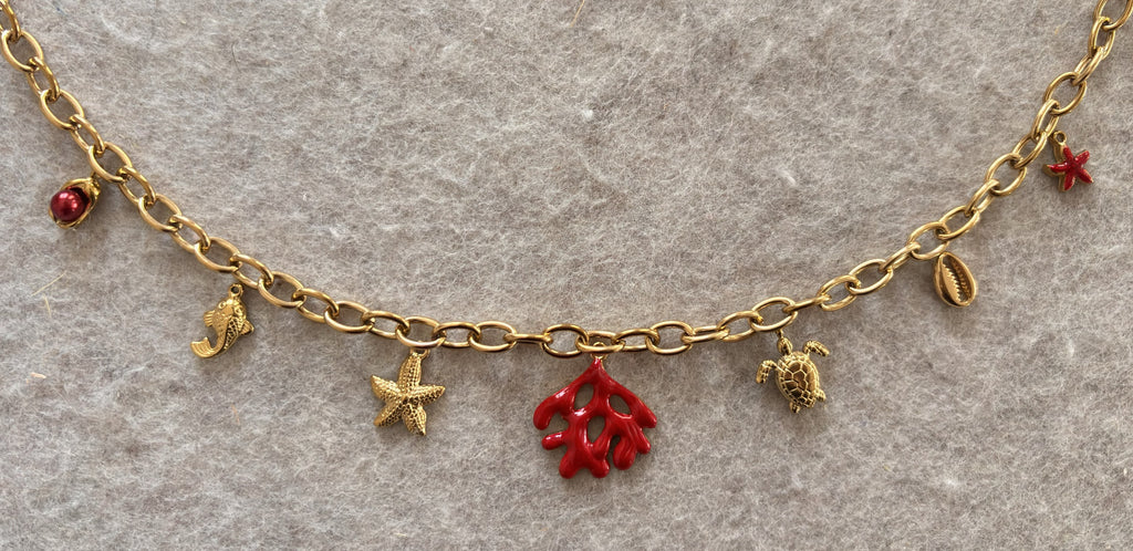 🌊collier thème océan 🌊
