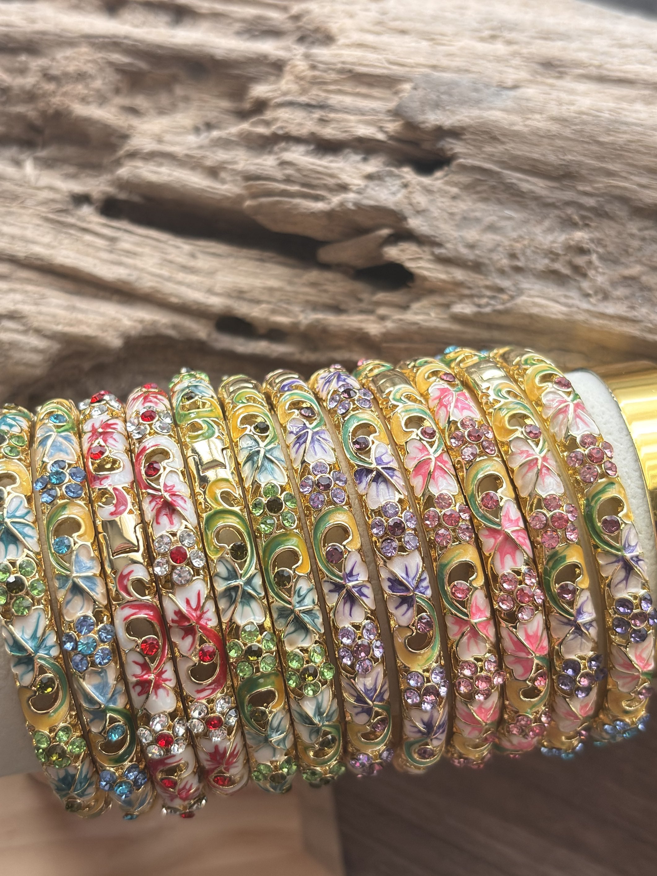 🌺Joncs émaillé cloisonnés 🌺