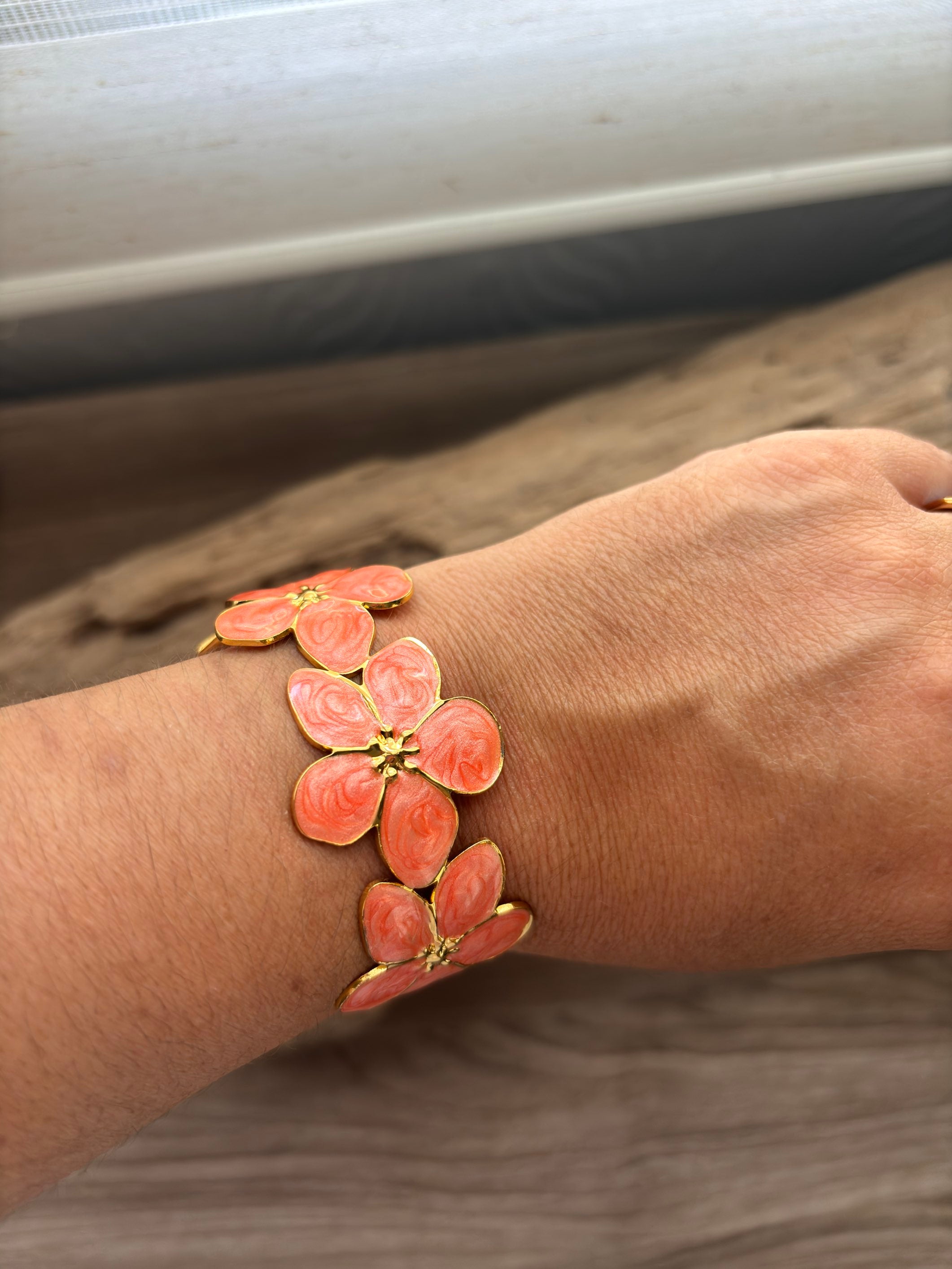 🌺Manchette floral 🌺