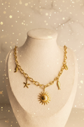 ✨Collier en acier inoxydable avec charmes✨